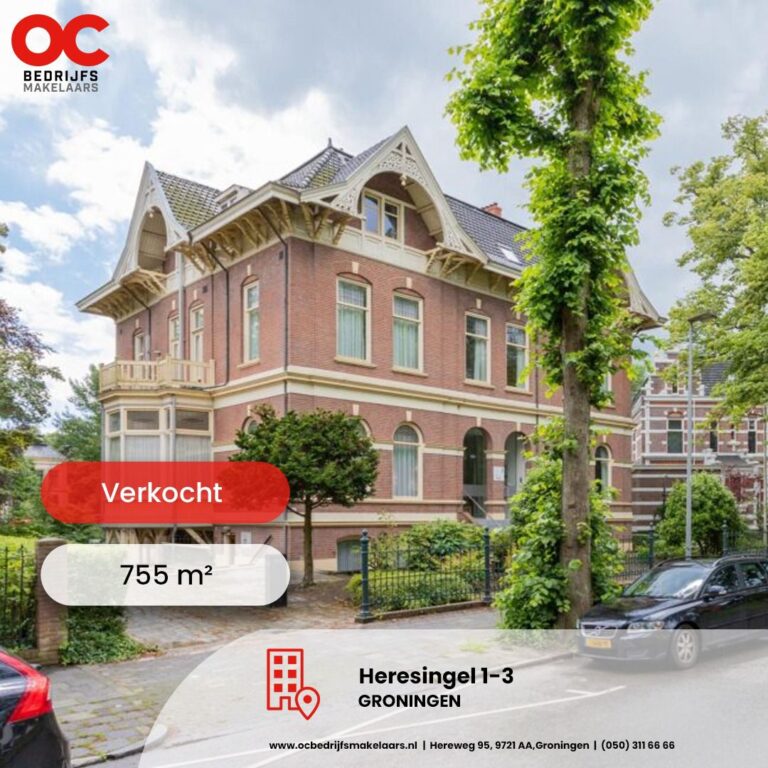 Heresingel 1-3 verkocht